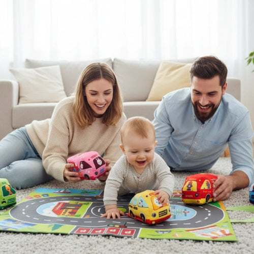 petite voiture pour enfant papa et maman