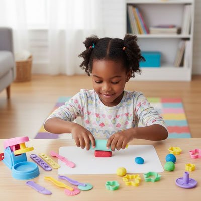 Accessoire pour pate a modeler enfant