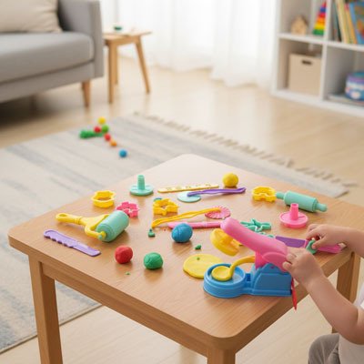 Accessoire pour pate a modeler pièces