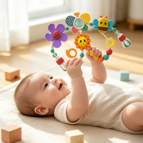 arche d'éveil bébé couche