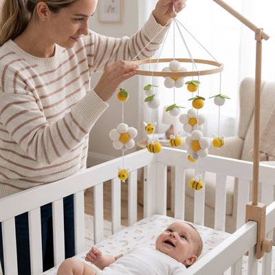 bebe-maman-fixant-mobile-bebe