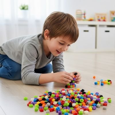 Brique de constructions | Éco - polyvalente - Jeu Math