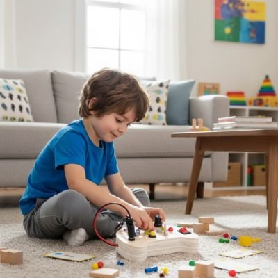 Busy board enfant aime le jouet