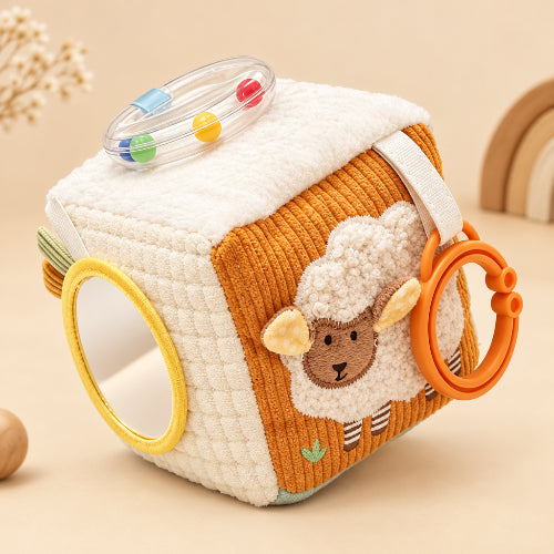 cube d'activité miroir mouton