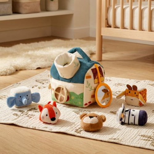 Cube d'activité bébé plusieurs pièces