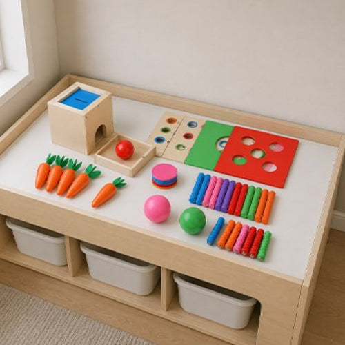 Cube d'activité bébé table jouet