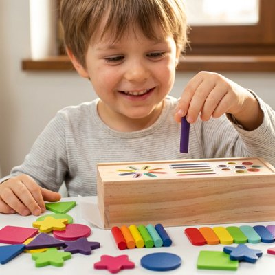 Cube d'activite bebe