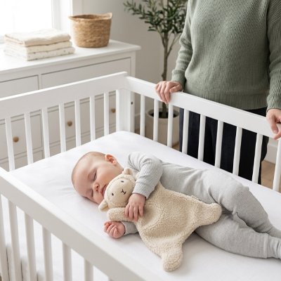 Doudou bebe  endormie