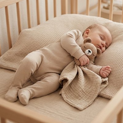 Doudou bebe enfant endormie arc doudou