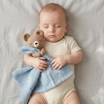 Doudou bebe enfant fait dodo