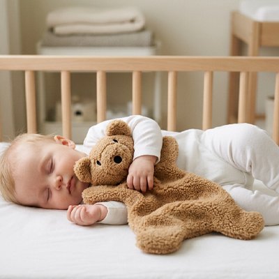 Doudou bébé fait dodo