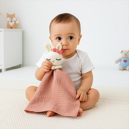 Doudou bebe madame lapin