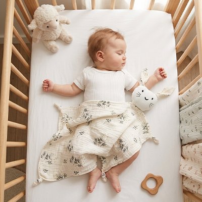 Doudou lapin enfant dodo