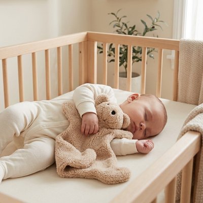 Doudou oursons beige