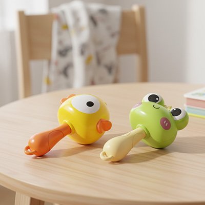 Hochet poussin grenouille