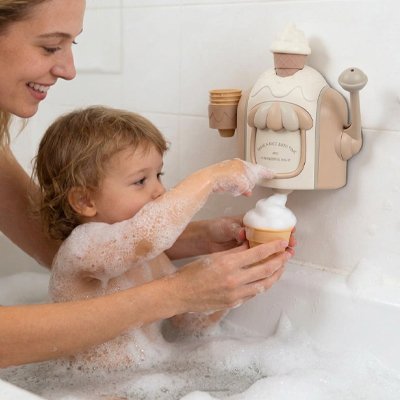 Jouet baignoire bebe créme glacée