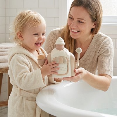 Jouet baignoire bebe maman avec enfant