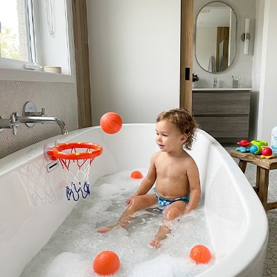 Jouet baignoire pour bebe enfant prends son bain avec jouet