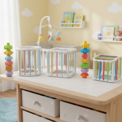 jouet bebe 6 mois multicolore