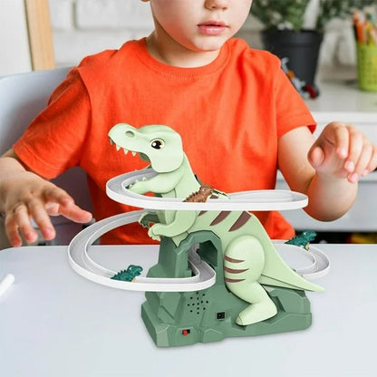 Jouet bébé dino vert