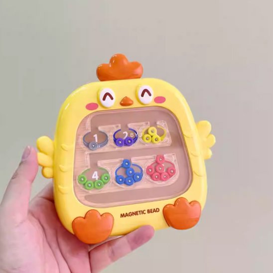 Jouet bebe poussin jaune