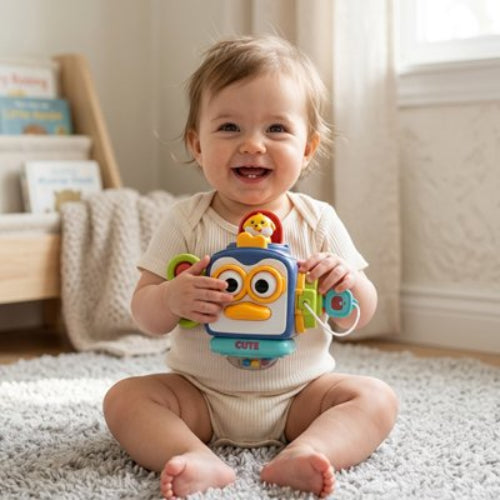 Jouet bébé sourit