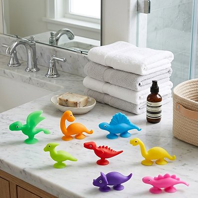 Jouet de bain dinosaure rhinocéros