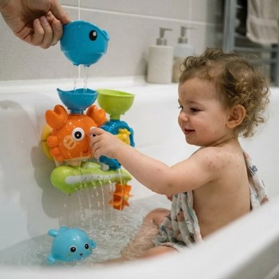 Jouet de bain​ enfant crabe poisson baignoire