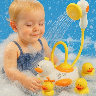 Jouet de bain pour bébé enfant mousse canard