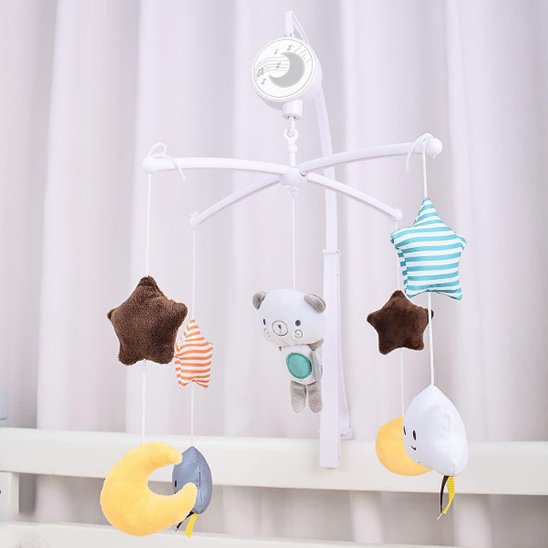 mobile bebe etoile bleue