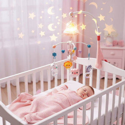 mobile bébé rose enfant fait dodo