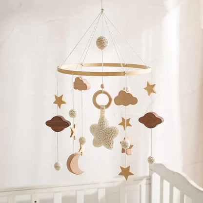 mobile bebe suspendu nuage
