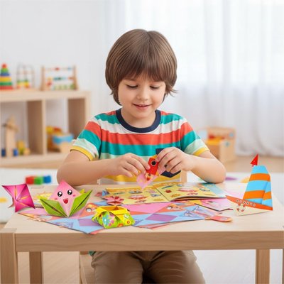 Papier pour origami  garçon