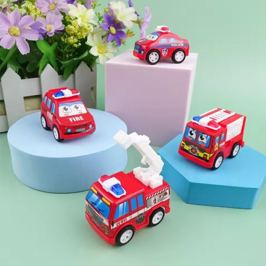 Petites voitures jouets bien représenté 
