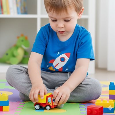 Petites voitures jouets enfant assit