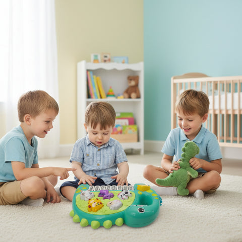 piano bébé dinosaure animaux enfant