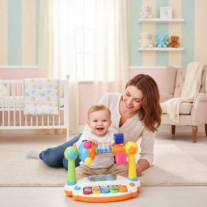 piano bébé multicolore