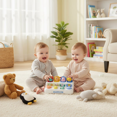 Piano bebe oursons et pingouin