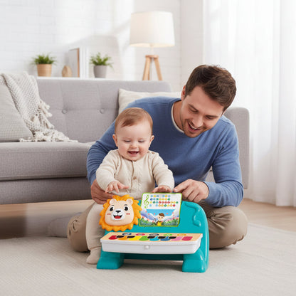 piano bébé tactile enfant papa