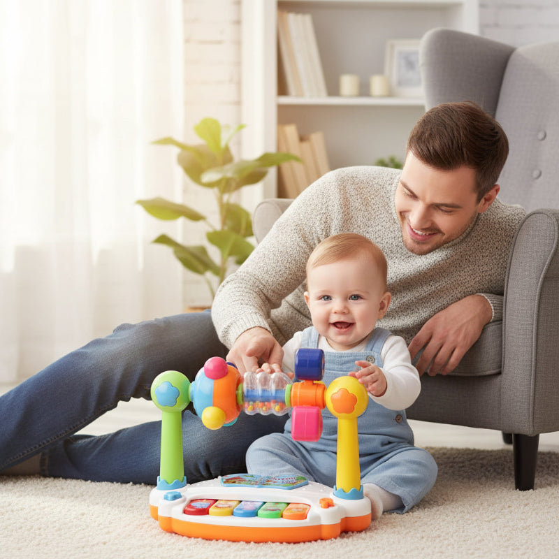 piano bébé | Rotatif Évolutif Multicolore