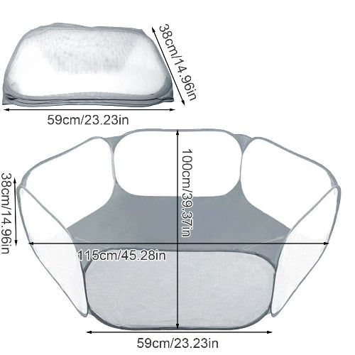 piscine à balle bébé dimension