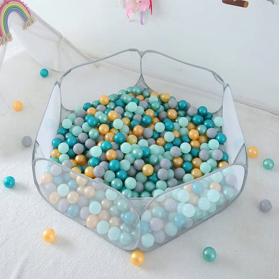 Piscine a balle bebe multicolore