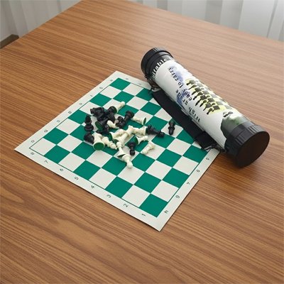 Plateau d'échec sur table