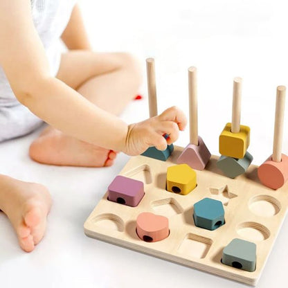 Puzzle bebe enfant s'amuse