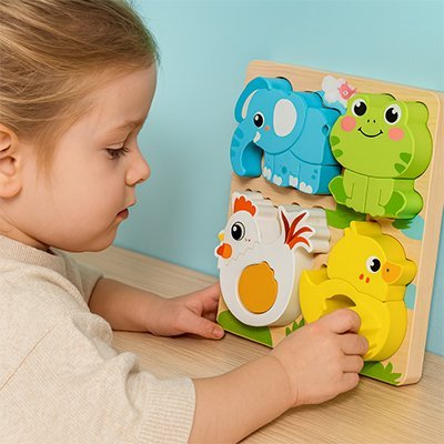 Puzzle bois 3d | Créatif - Jeu Math