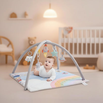 tapis d'éveil bébé hochet jouet