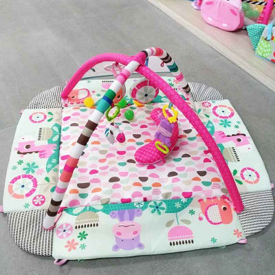 tapis d'éveil bébé fini installer