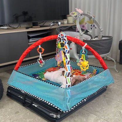 tapis d'éveil multicolore
