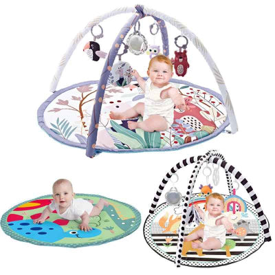 tapis d'éveil pour bébé avec enfant jouet suspendu