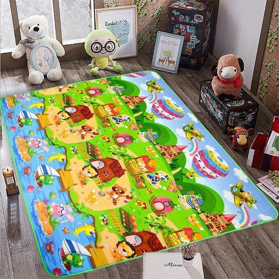 Tapis d'Éveil Sensoriel | ColoriBabys Jeu Math